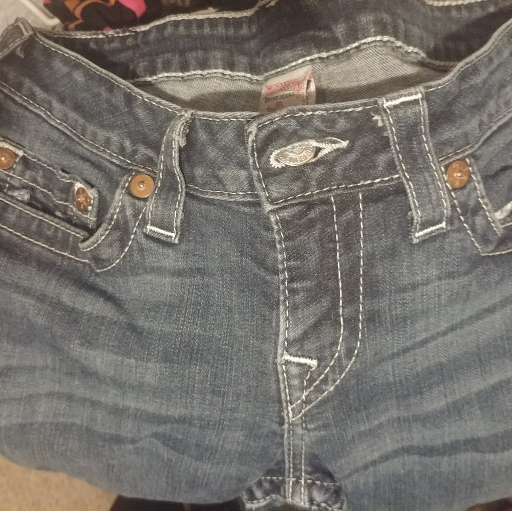 True religion denim triple stitch